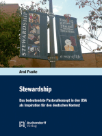 Stewardship: Das bedeutendste Pastoralkonzept in den USA als Inspiration für den deutschen Kontext