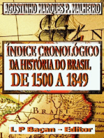 Índice Cronológico da História do Brasil