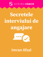 Secretele interviului de angajare