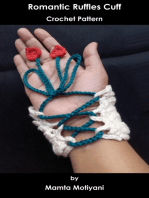 Romantic Ruffles Cuff | Crochet Pattern