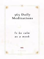 365 Daily Meditations To Be Calm As A Monk