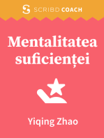 Mentalitatea suficienței