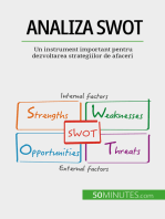 Analiza SWOT: Un instrument important pentru dezvoltarea strategiilor de afaceri