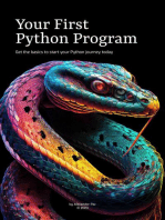 Your First Python Program