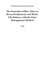 The Pomodoro Effect: How to Boost Productivity and Work-Life Balance with the Time Management Method: Self-help and personal development
