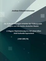 Die Kulturbeziehungen zwischen der Volksrepublik Ungarn und den beiden deutschen Staaten A Magyar Népköztársaság és a két német állam közti kulturális kapcsolatok (1949-1989/90)