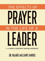 The Effects of Prayer in the Life of a Leader
