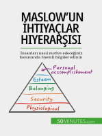 Maslow'un İhtiyaçlar Hiyerarşisi