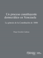 Un proceso constituyente democrático en Venezuela: la génesis de la Constitución de 1999