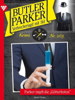 Parker impft die "Götterboten": Butler Parker 265 – Kriminalroman