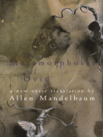 The Metamorphoses Of Ovid