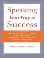 Speaking Your Way To Success