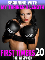 Sparring With My Trainer's Length : First Timers 20 (Virgin Erotica Breeding Erotica Age Gap Erotica): First Timers, #20