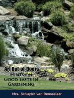 Art Out-of-Doors:: Hints on Good Taste in Gardening