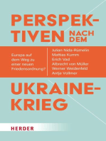 Perspektiven nach dem Ukrainekrieg: Europa auf dem Weg zu einer neuen Friedensordnung?