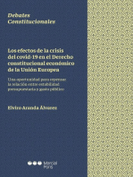 Los efectos de la crisis del covid-19 en el Derecho constitucional económico de la Unión Europea: Una oportunidad para repensar la relación entre estabilidad presupuestaria y gasto público