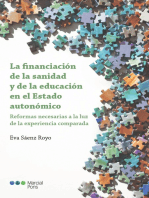 La financiación de la sanidad y de la educación en el Estado autonómico: Reformas necesarias a la luz de la experiencia comparada