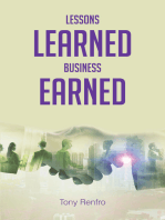 Lessons Learned Business Earned