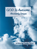 GOD is Awesome: Absolutely Unique