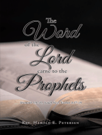 The Word of the Lord Came to the Prophets