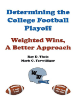 Determining the College Football Playoff: Weighted Wins, A Better Approach