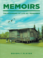 Memoirs -The Beginning of Life as I Remember