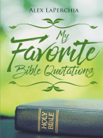 My Favorite Bible Quotations