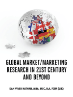 Global Market-Marketing Research in 21st Century and Beyond