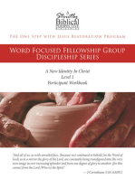 The One Step with Jesus Restoration Program: Word Focused Fellowship Group Discipleship Series  - Level 1 - A New Identity In Christ