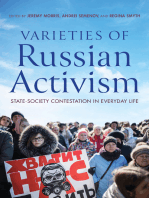 Varieties of Russian Activism: State-Society Contestation in Everyday Life