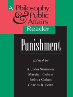 Punishment: A Philosophy and Public Affairs Reader