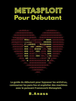 Metasploit pour débutant : le guide du débutant pour bypasser les antivirus, contourner les pare-feu et exploiter des machines avec le puissant framework Metasploit.