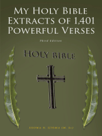 My Holy Bible Extracts of 1,401 Powerful Verses