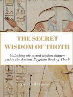 The Secret Wisdom of Thoth