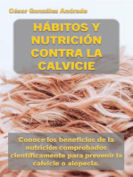 Hábitos y Nutrición Contra la Calvicie: Libros de nutrición y salud en Español