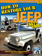 How to Restore Your Jeep 1941-1986: Covers MB, GPW, CJ-2A, CJ-3A, M38, CJ-3B, M38-A1, CJ-5, CJ-6, CJ-7 & CJ-8