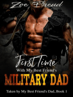 First Time with My Best Friend's Military Dad