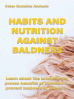 Habits and Nutrition Against Baldness: Nutrition and health books in English