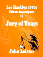 Lee Hacklyn 1970s Private Investigator in Jury of Tears