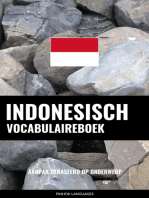 Indonesisch vocabulaireboek: Aanpak Gebaseerd Op Onderwerp