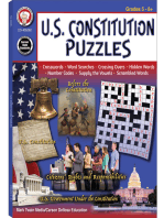 U.S. Constitution Puzzles, Grades 5 - 12