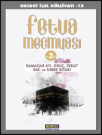 Fetva Mecmuası -2: Ramazan Ayı, Oruç, Zekat, Hac ve Umre Kitabı (Necdet İÇEL Külliyatı -15)