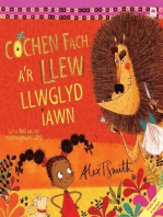 Cochen Fach a'r Llew Llwglyd Iawn / Little Red and the Very Hungry Lion