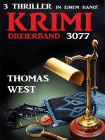 Krimi Dreierband 3077 - 3 Thriller in einem Band