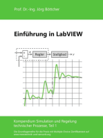 Einführung in LabVIEW: Kompendium Simulation und Regelung technischer Prozesse, Teil 1
