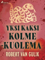 Yksi kaksi kolme – kuolema