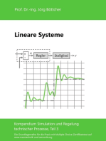 Lineare Systeme: Kompendium Simulation und Regelung technischer Prozesse, Teil 3