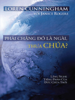 Phải chăng đó là Ngài, thưa Chúa?