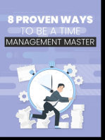 8 Proven Ways To Be A Time Management Master