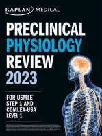 Preclinical Physiology Review 2023: For USMLE Step 1 and COMLEX-USA Level 1